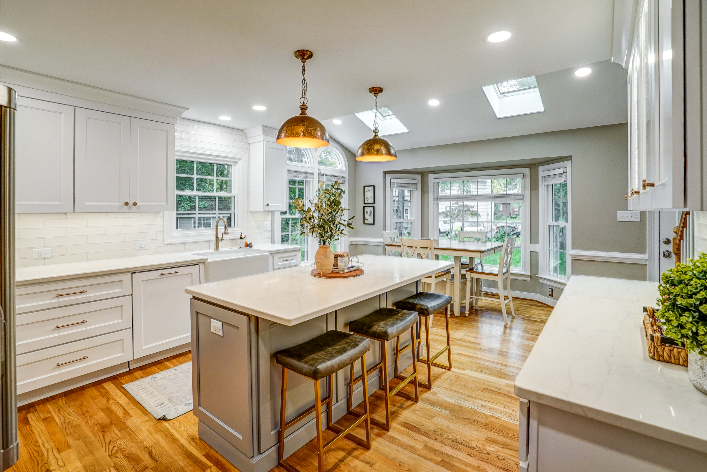 A recent Before and After Kitchen Remodel